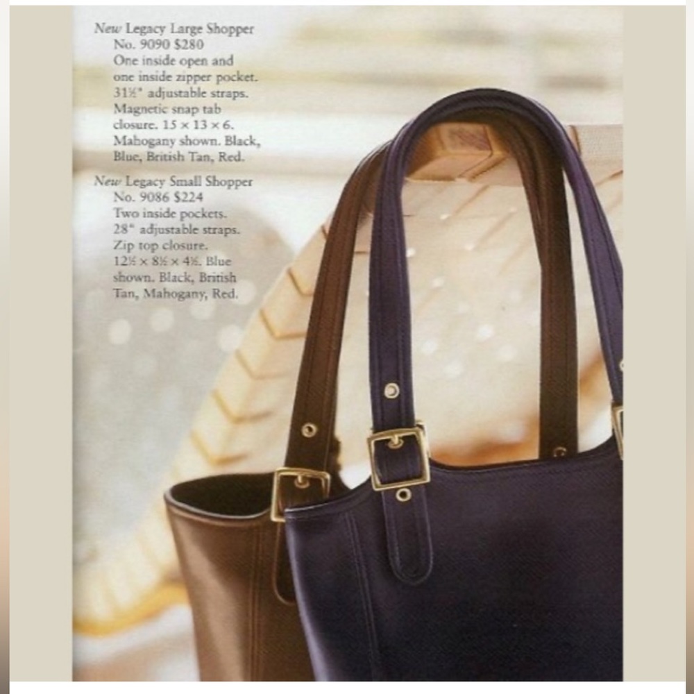 Coach Brown Leather Legacy Shoulder Bag